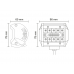 ΜΠΑΡΑ LED 9-33V 60WATT 1800 LUMENS  ΕΡΓΑΣΙΑΣ  LUMINEX